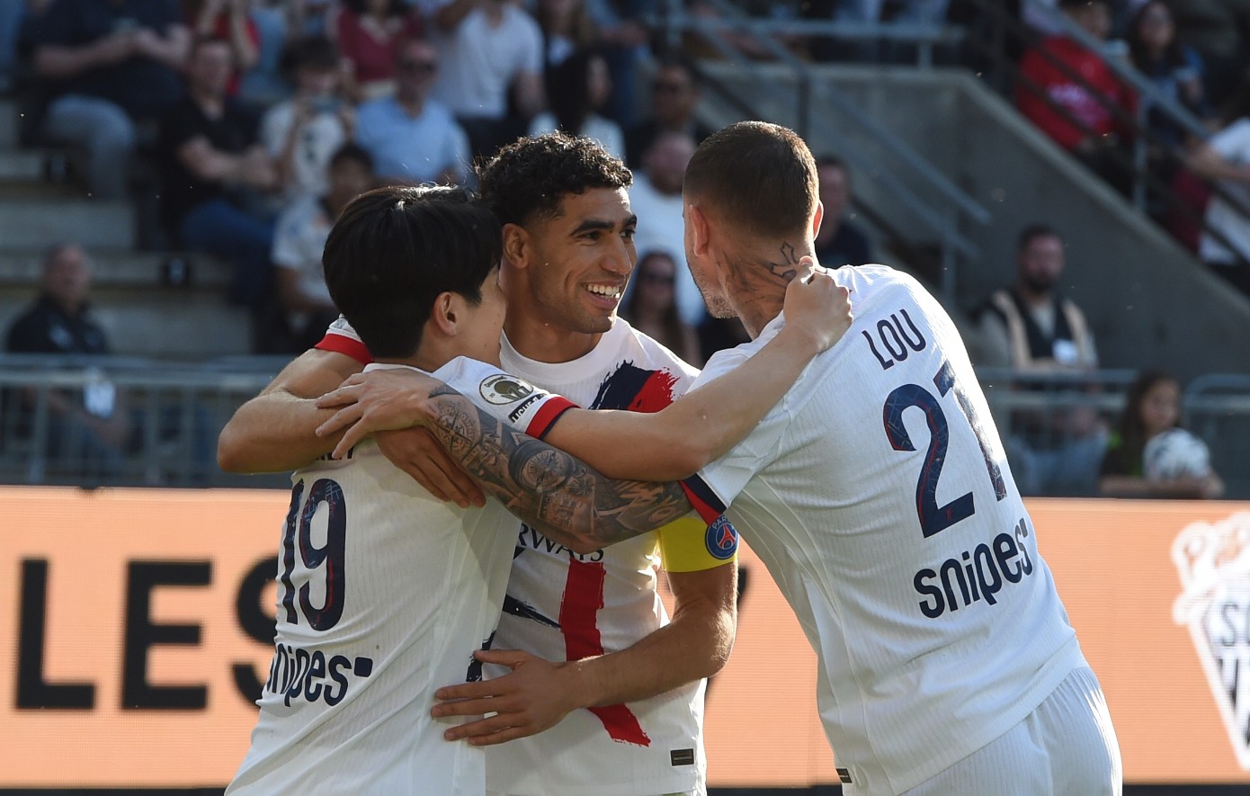 Ligue 1: Αγκαλιά με το πρωτάθλημα η Παρί Σεν Ζερμέν μετά την 3άρα στην Ανζέ