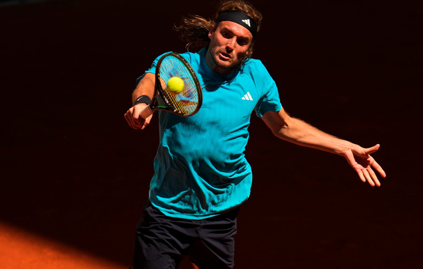 Τσιτσιπάς: Αποκλεισμός και στο διπλό του Madrid Open