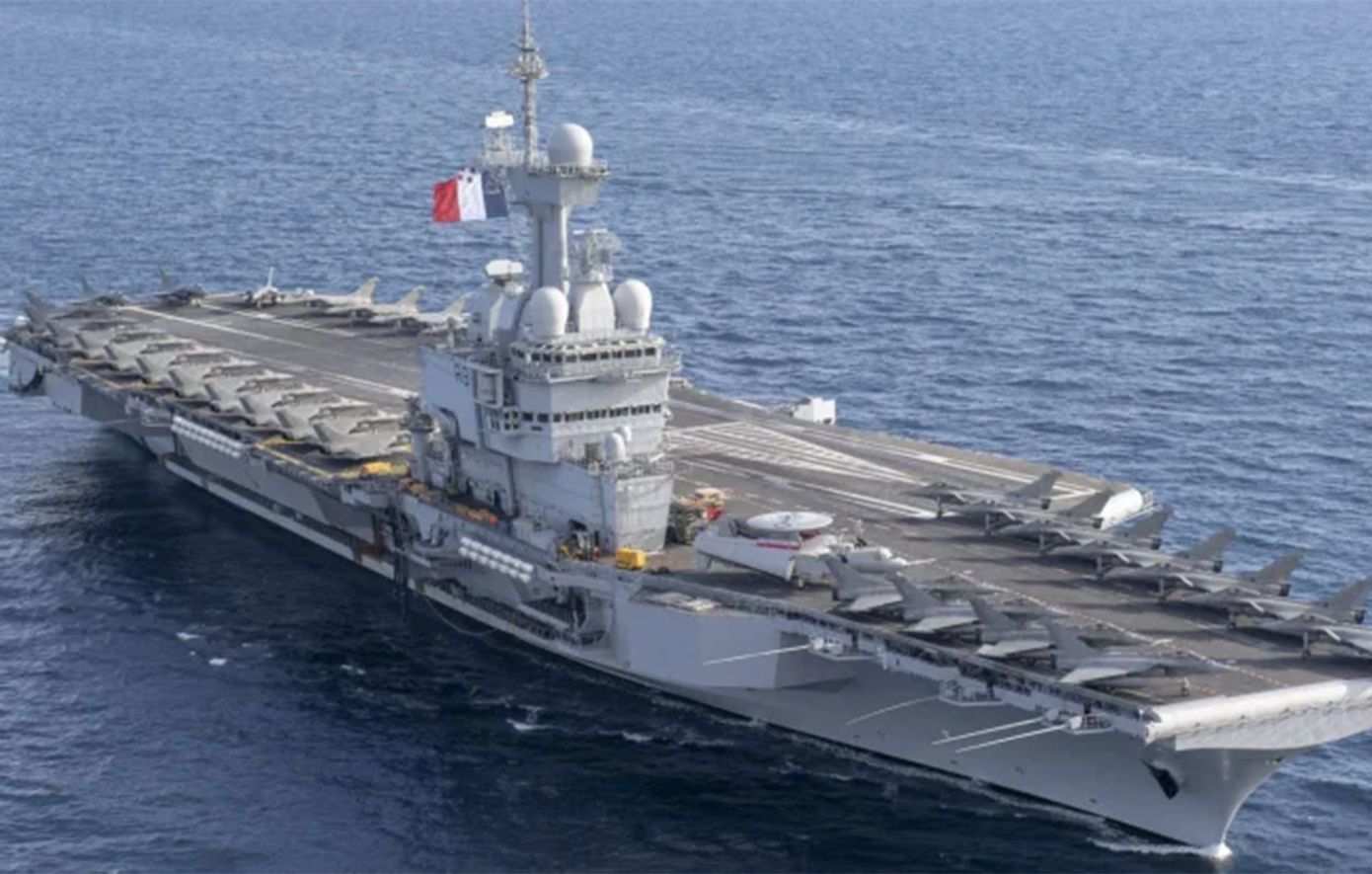 Το αεροπλανοφόρο της Γαλλίας έφτασε στη Σούδα &#8211; Δείτε φωτογραφίες