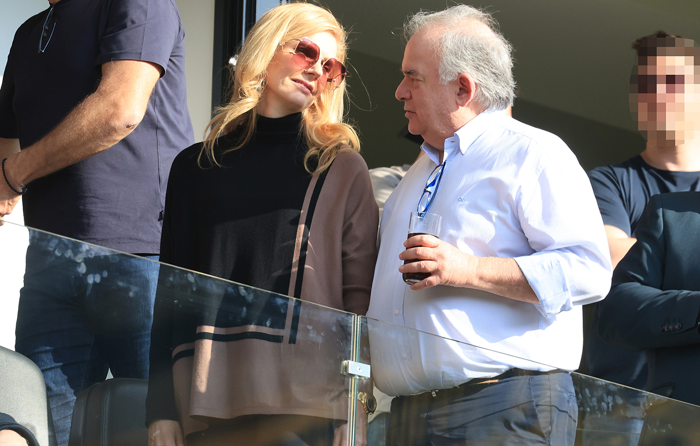 Έμυ Λιβανίου και Πέτρος Παππάς: Το ερωτευμένο ζευγάρι πήγε στο γήπεδο