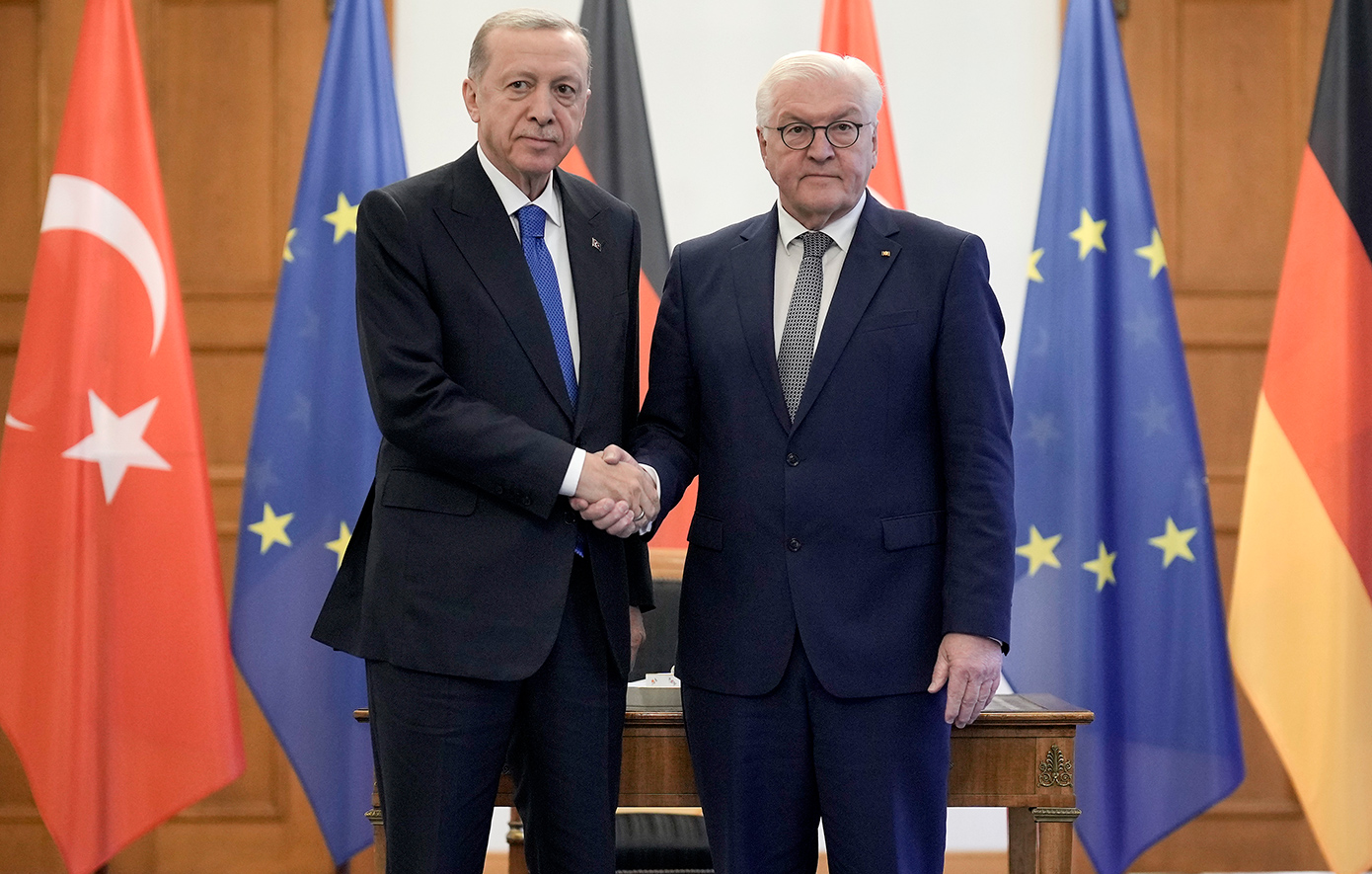 Τηλεφωνική επικοινωνία Ερντογάν-Σταϊνμάιερ: Στο επίκεντρο οι σχέσεις Τουρκίας-Γερμανίας και οι εξελίξεις σε Ουκρανία και Μέση Ανατολή