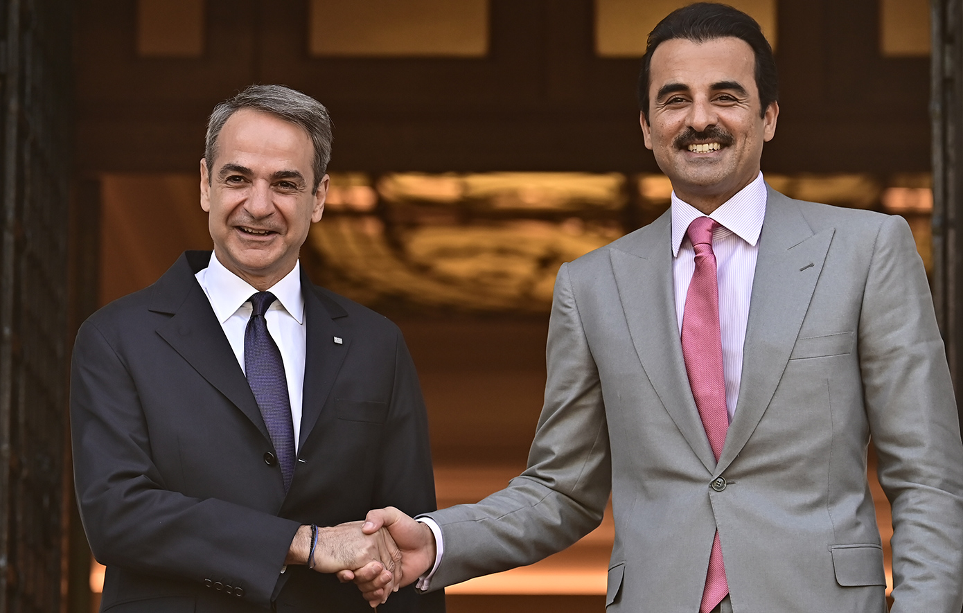 Οι επενδύσεις και οι εξελίξεις στη Μέση Ανατολή συνάντηση Μητσοτάκη με τον εμίρη του Κατάρ