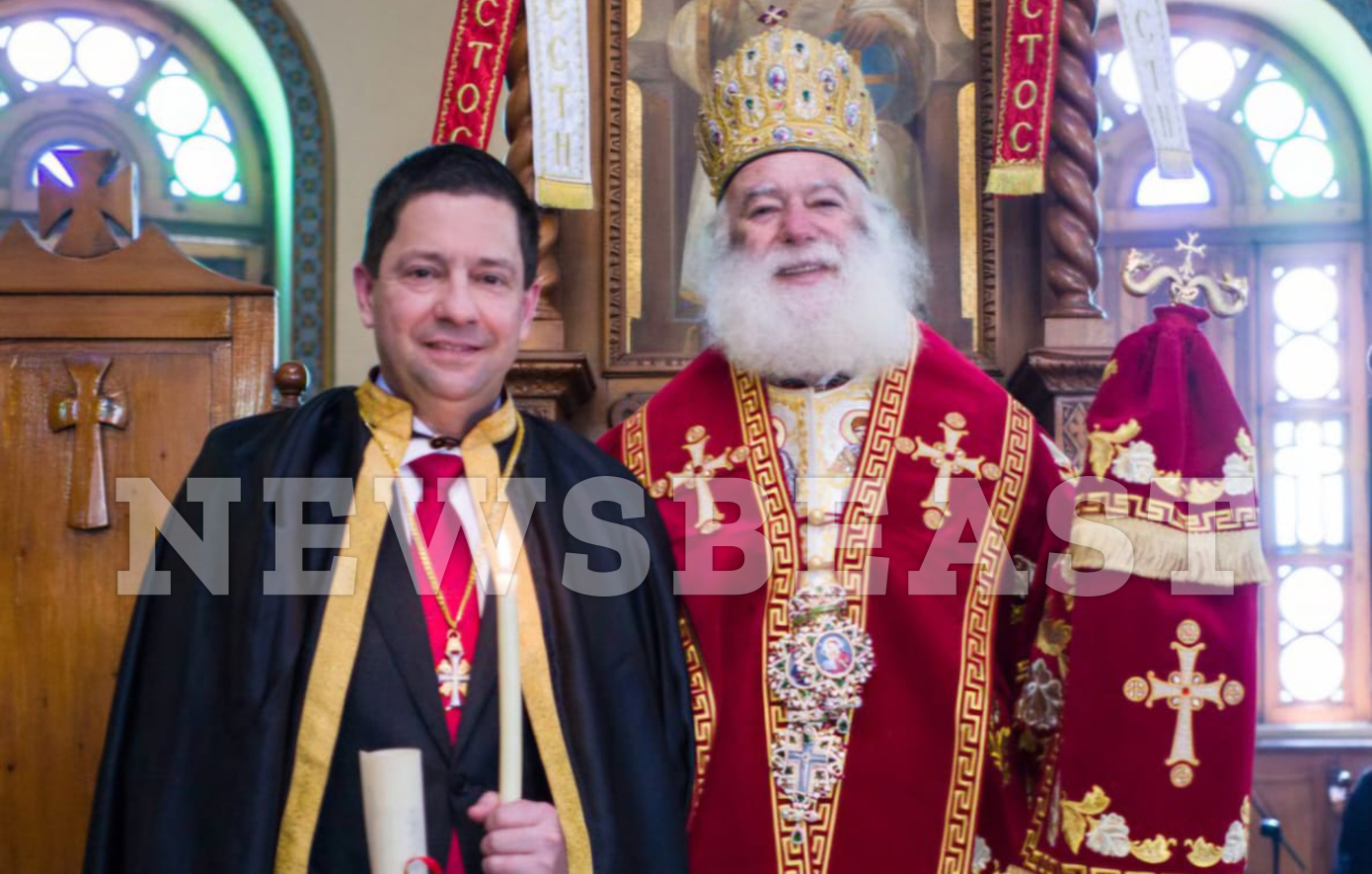 Γεράσιμος Σιάσος: Η ύψιστη διάκριση του «Μεγάλου Άρχοντα» στον Πρύτανη του ΕΚΠΑ από τον Πατριάρχη Αλεξανδρείας