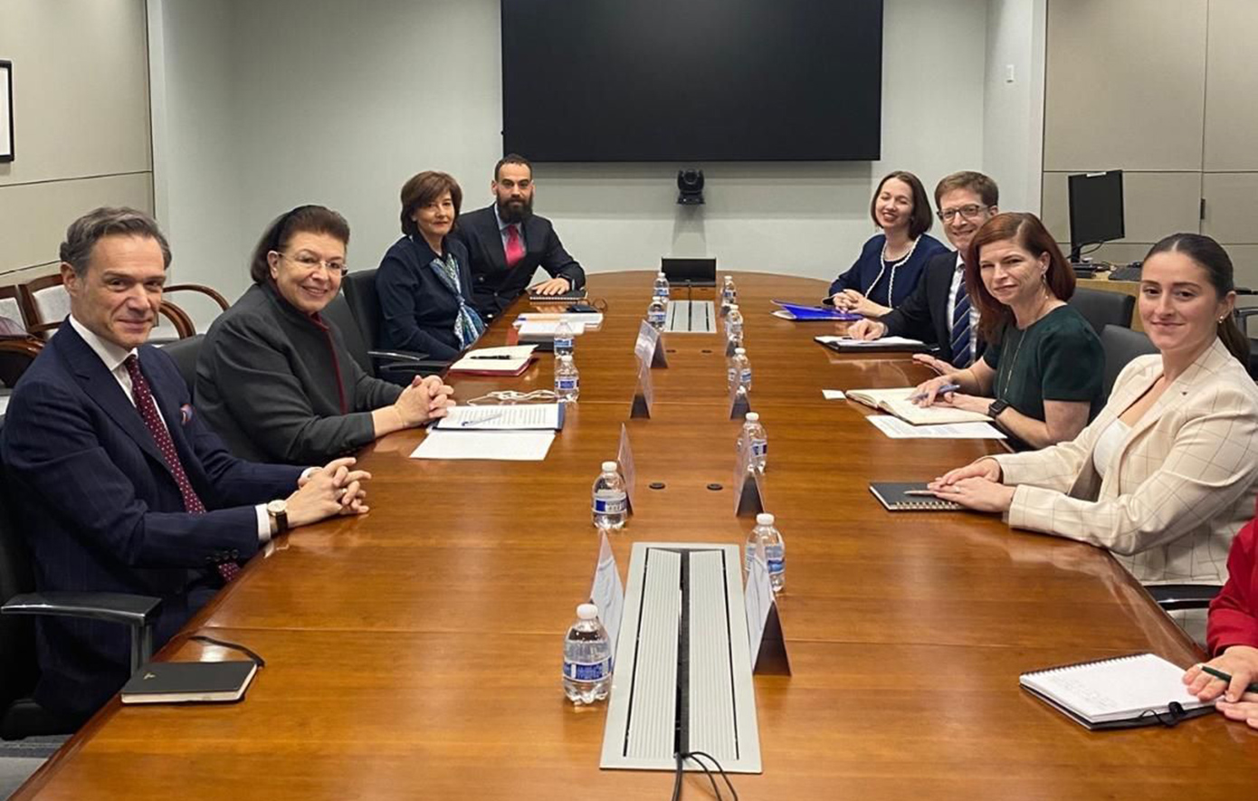 Η Λίνα Μενδώνη στην Ουάσινγκτον &#8211; Επαναπατρισμός αρχαιοτήτων και συνάντηση εργασίας στο State Department