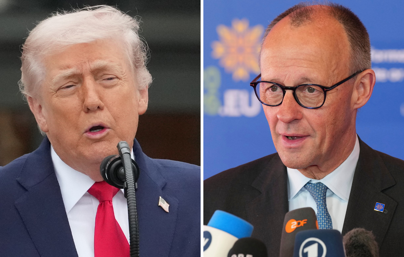 Ο Ντόναλντ Τραμπ απάντησε στον καγκελάριο Μερτς: «Για αυτό η Γερμανία πάει τόσο χάλια»
