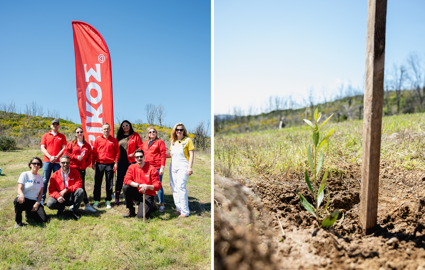 2.000 νέα δέντρα από το φυσικό μεταλλικό νερό ΒΙΚΟΣ σε Χίο και Βόρεια Εύβοια