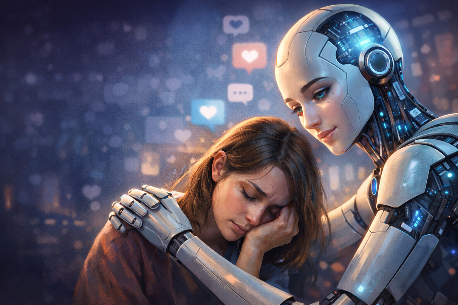 Ψηφιακή παρηγοριά ή ψευδαίσθηση σχέσης; Όταν η τεχνητή νοημοσύνη «ακούει» και «συμπάσχει» &#8211; Τα οφέλη και οι κίνδυνοι