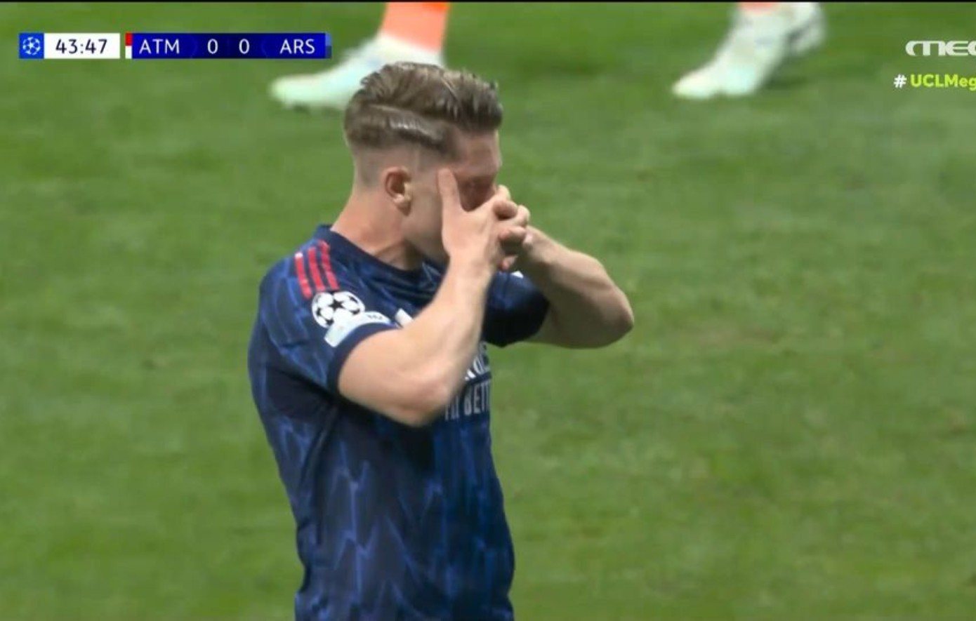 Ατλέτικο Μαδρίτης &#8211; Άρσεναλ: 0-1 στο τέλος του πρώτου ημιχρόνου &#8211; Δείτε το γκολ