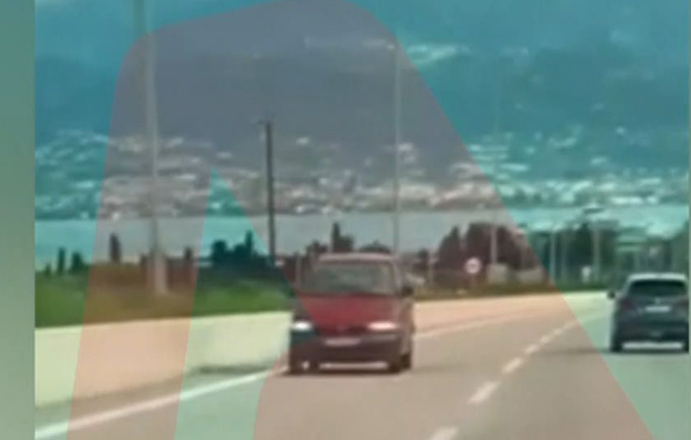 Απίστευτος οδηγός στην Ιόνια Οδό: Οδηγούσε για 6,5 χιλιόμετρα ανάποδα στην Εθνική οδό &#8211; Δείτε το βίντεο