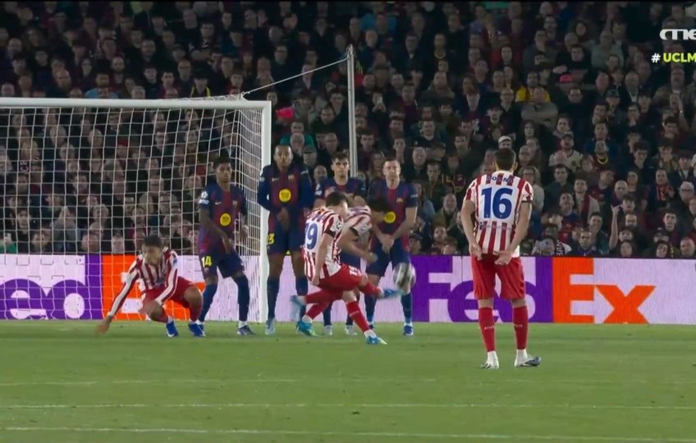 Μπαρτσελόνα &#8211; Ατλέτικο Μαδρίτης: Με γκολάρα του Άλβαρες το 0-1 στο Καμπ Νου