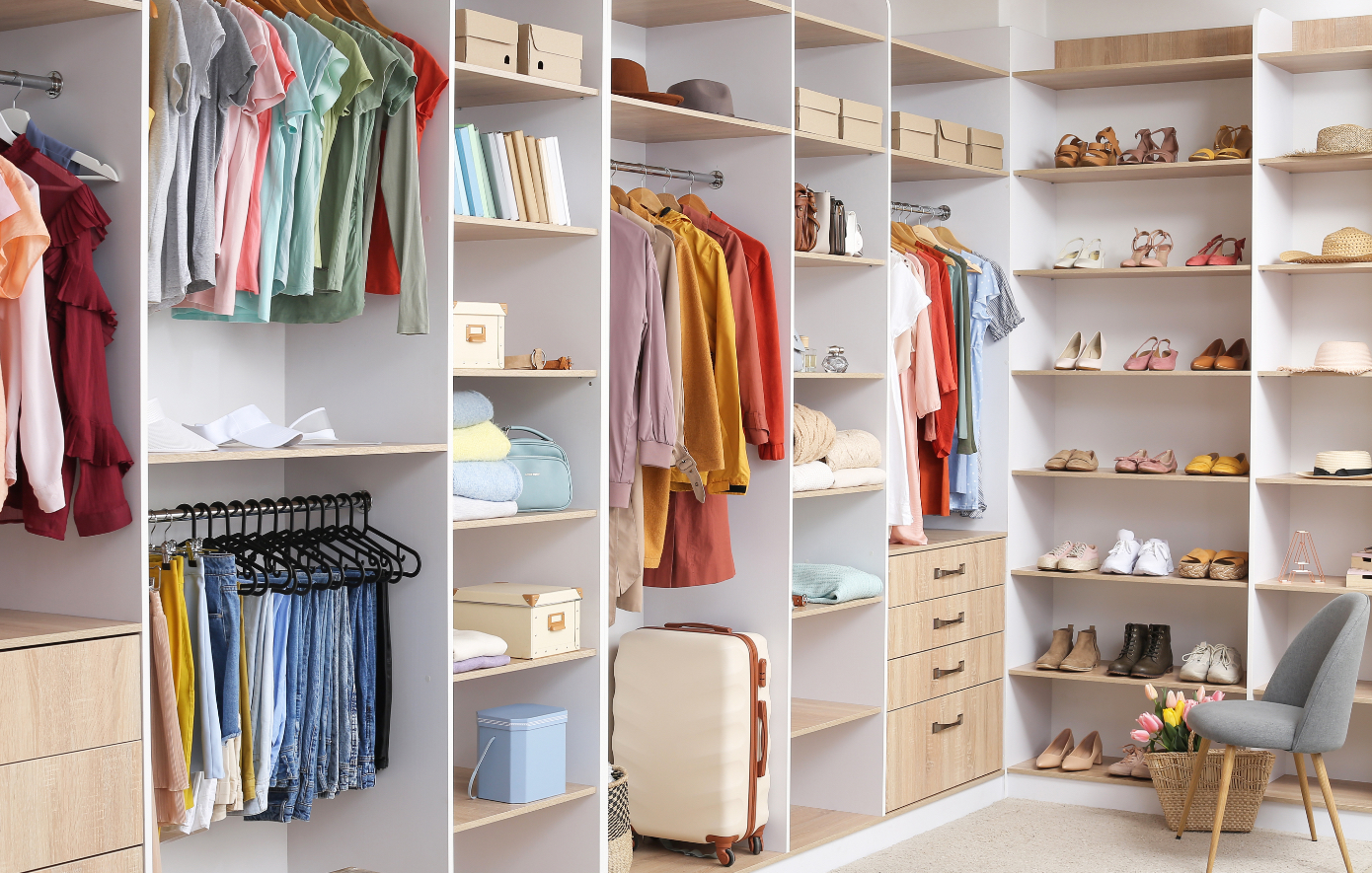 Closet Reset: Έτσι θα οργανώσετε τη ντουλάπα σας για το καλοκαίρι και θα κερδίσετε χώρο