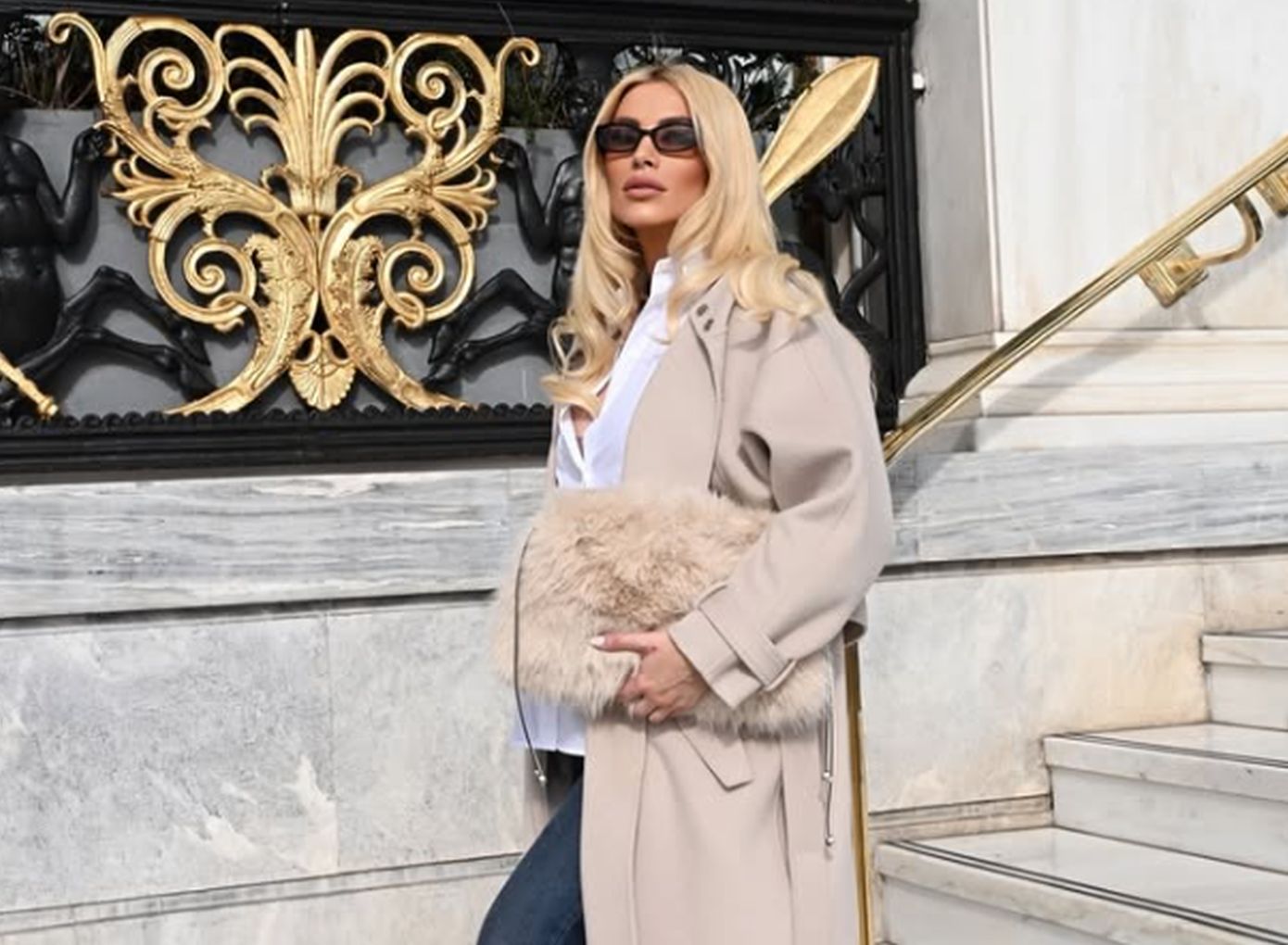 Στο σαλόνι της Κατερίνας Καινούργιου είδαμε την πιο πρωτότυπη βάση για την τηλεόραση