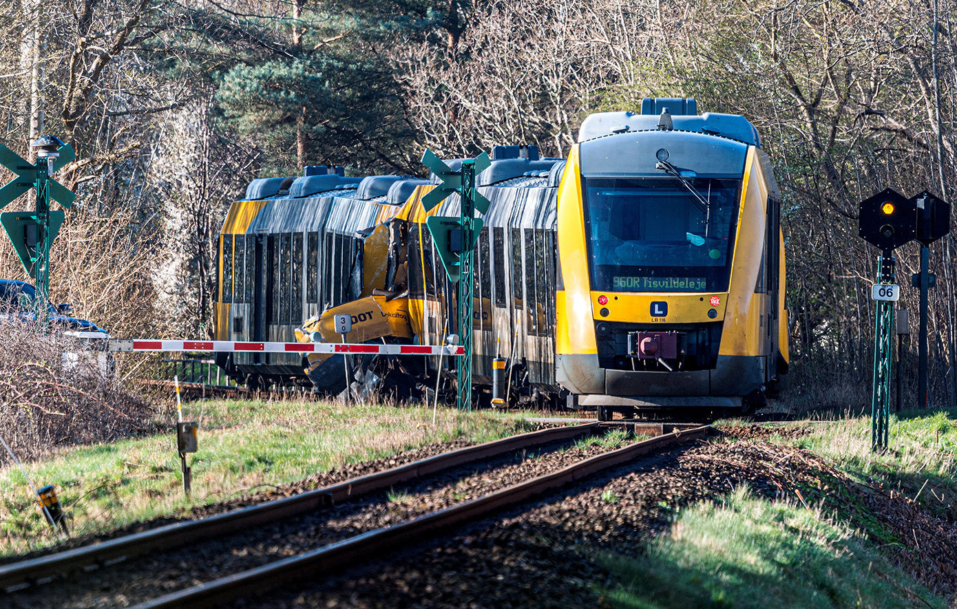 Σύγκρουση τρένων στη Δανία &#8211; Πληροφορίες για πολλούς τραυματίες