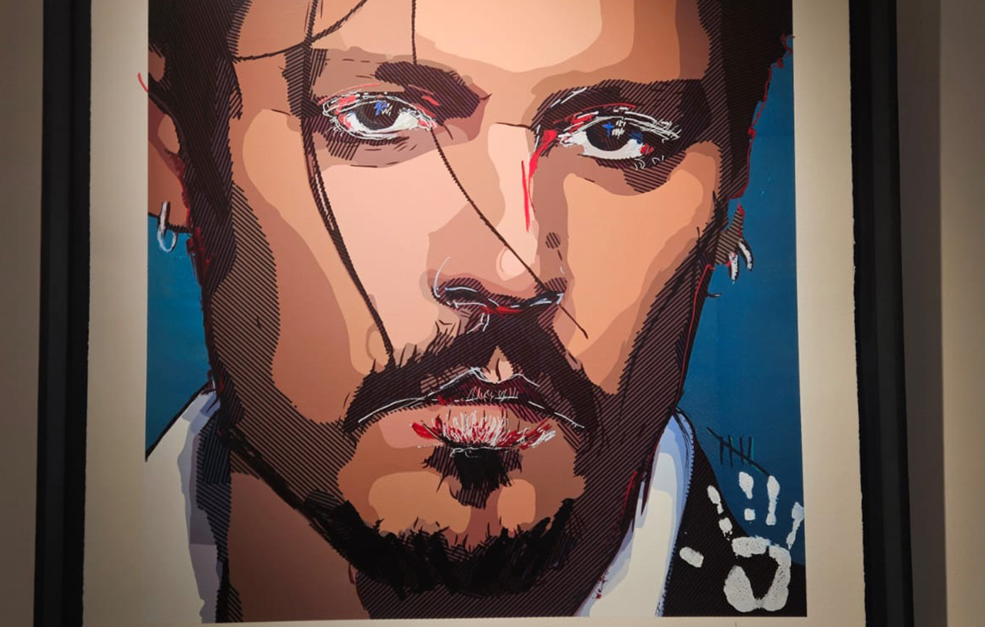 Έργα τέχνης δια χειρός Τζόνι Ντεπ προσφέρονται από την γκαλερί «Castle Fine Art» έναντι 4,5 χιλιάδων λιρών