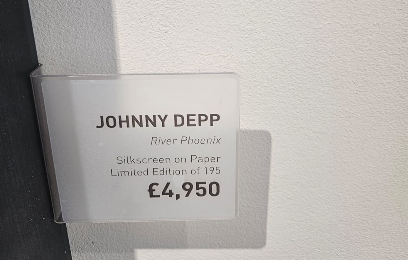 Έργα τέχνης δια χειρός Τζόνι Ντεπ προσφέρονται από την γκαλερί «Castle Fine Art» έναντι