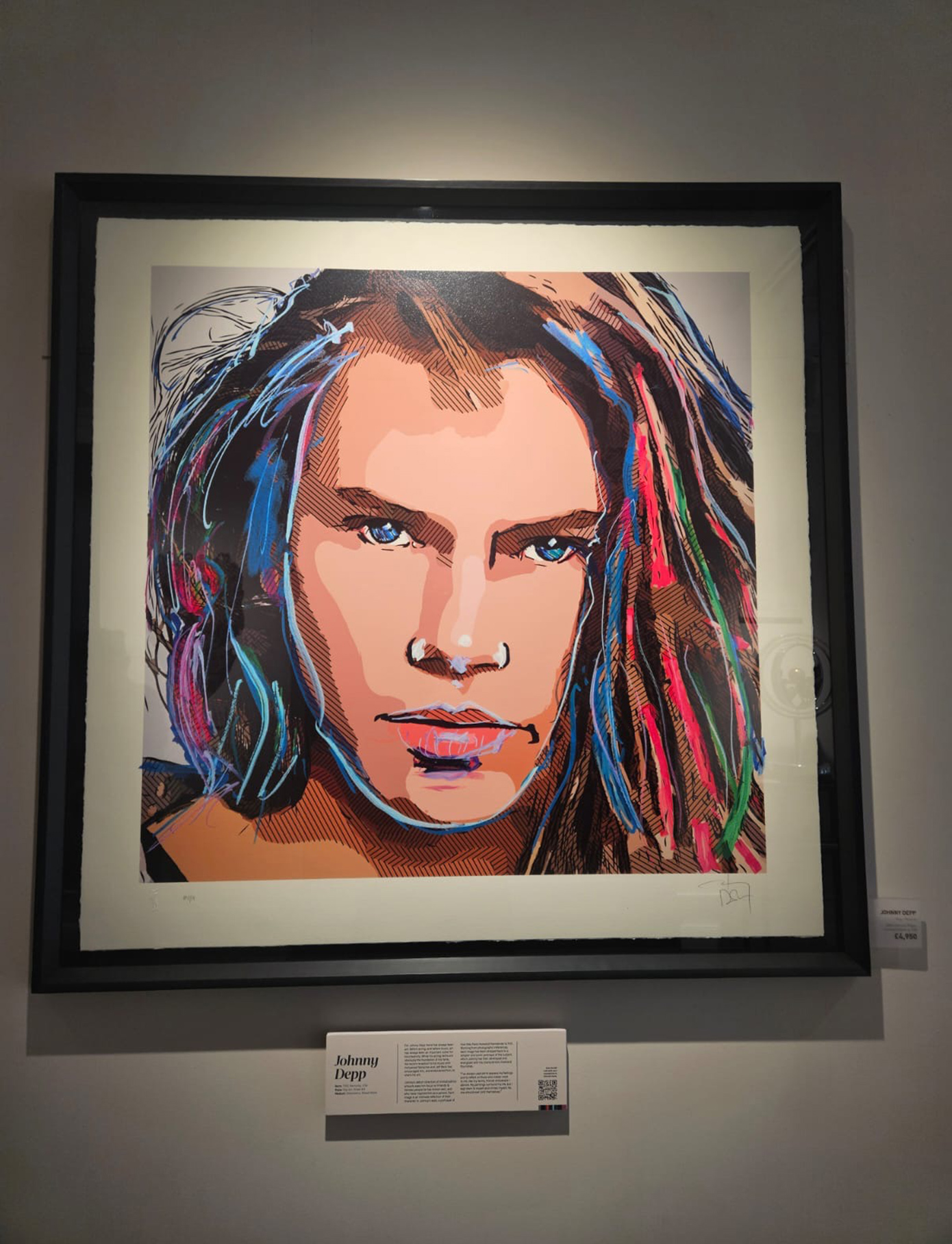 Έργα τέχνης δια χειρός Τζόνι Ντεπ προσφέρονται από την γκαλερί «Castle Fine Art» έναντι