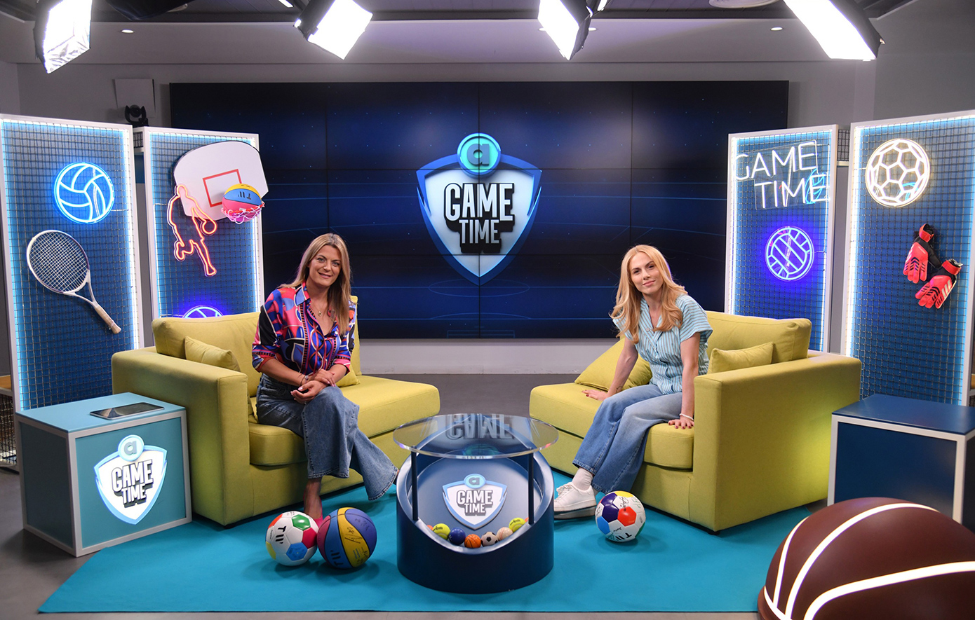 Η Ντορέττα Παπαδημητρίου σε ένα μοναδικό challenge στο Allwyn Game Time