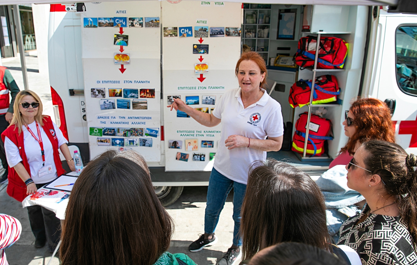 Η υγεία στο… κέντρο της πόλης: Δωρεάν εξετάσεις και πρόληψη από τον Ελληνικό Ερυθρό Σταυρό στο Σύνταγμα