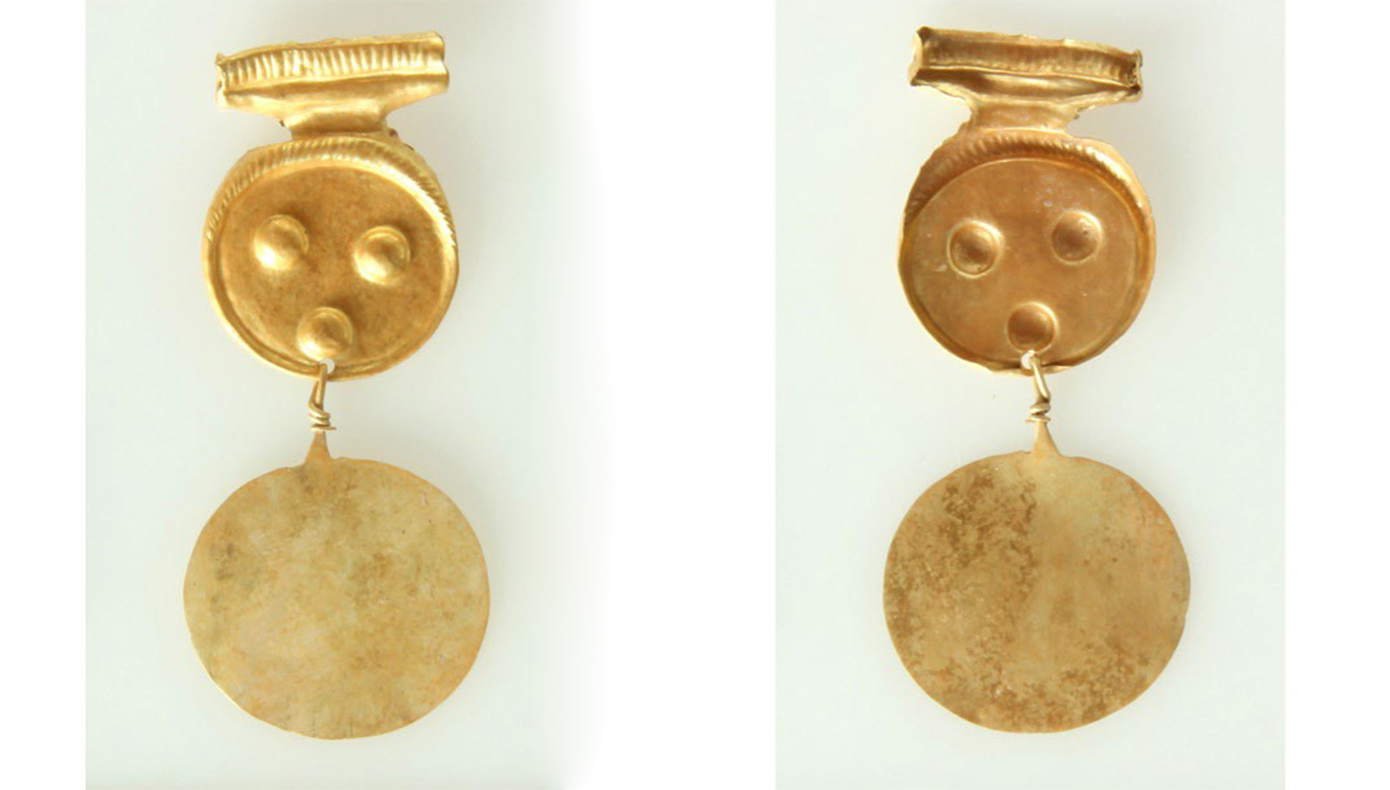 Τα σπουδαία ευρήματα στην Αίγινα &#8211; Τα χρυσά κοσμήματα και το περιδέραιο &#8211; Δείτε φωτογραφίες