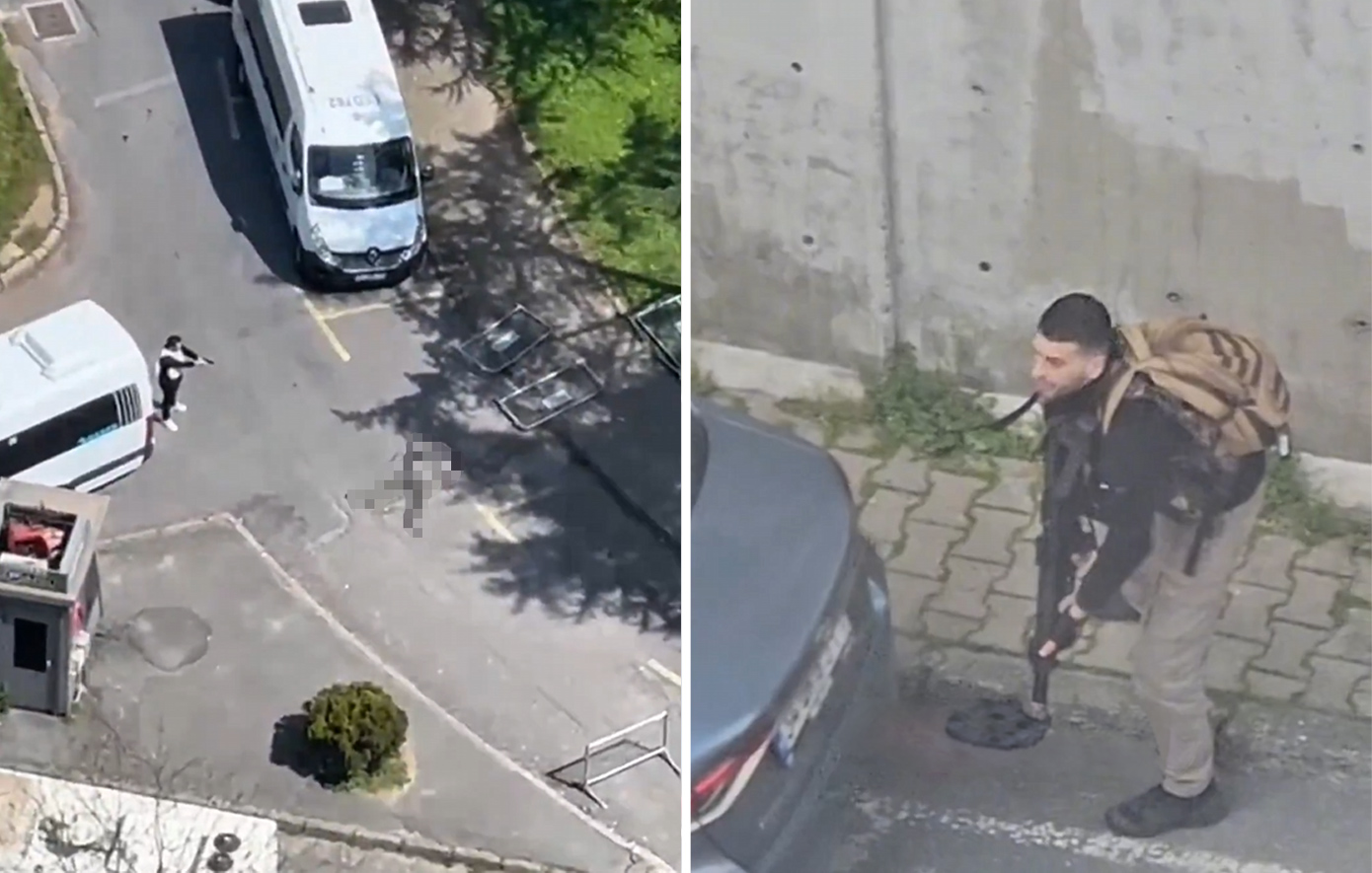 Η στιγμή που πυροβολούν τους τρομοκράτες στην Κωνσταντινούπολη &#8211; Βίντεο με σκληρές εικόνες