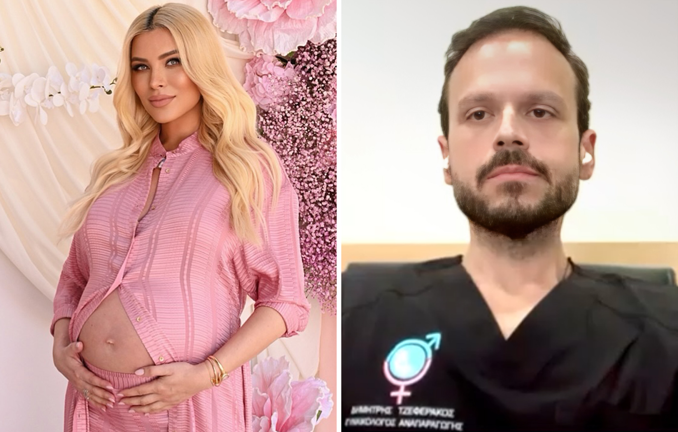 «Η μπέμπα βιάστηκε, ήρθε την ώρα που διάλεξε η ίδια», είπε ο γυναικολόγος της Κατερίνας Καινούργιου