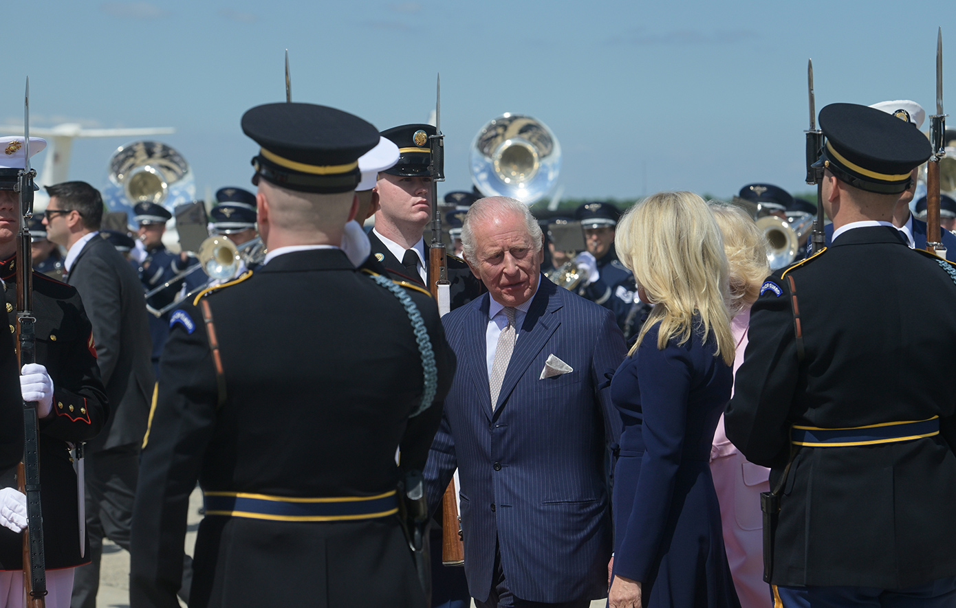 Επίσκεψη βασιλιά Καρόλου στις ΗΠΑ