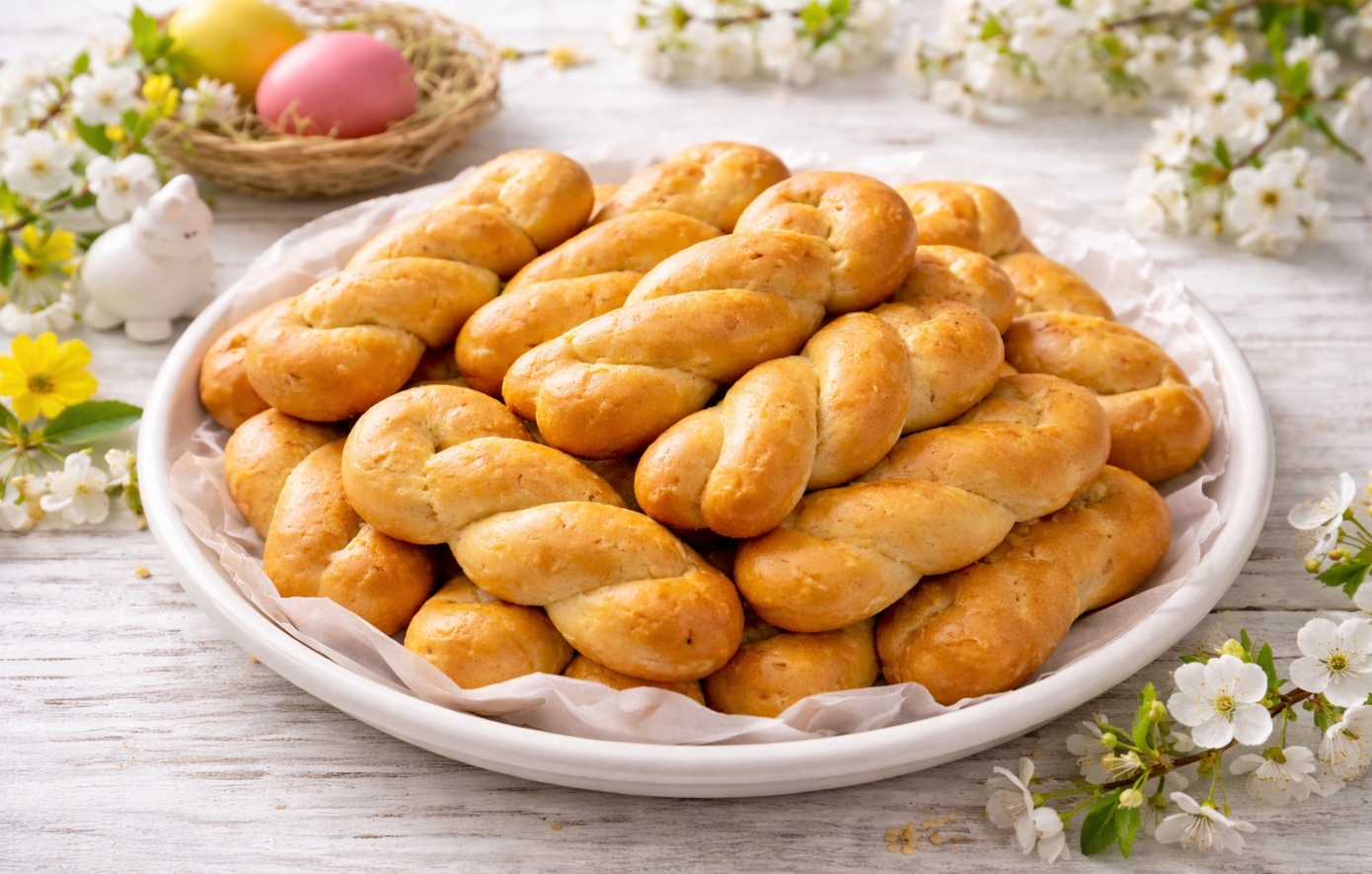 Το μυστικό για κουλουράκια που μένουν αφράτα για μέρες