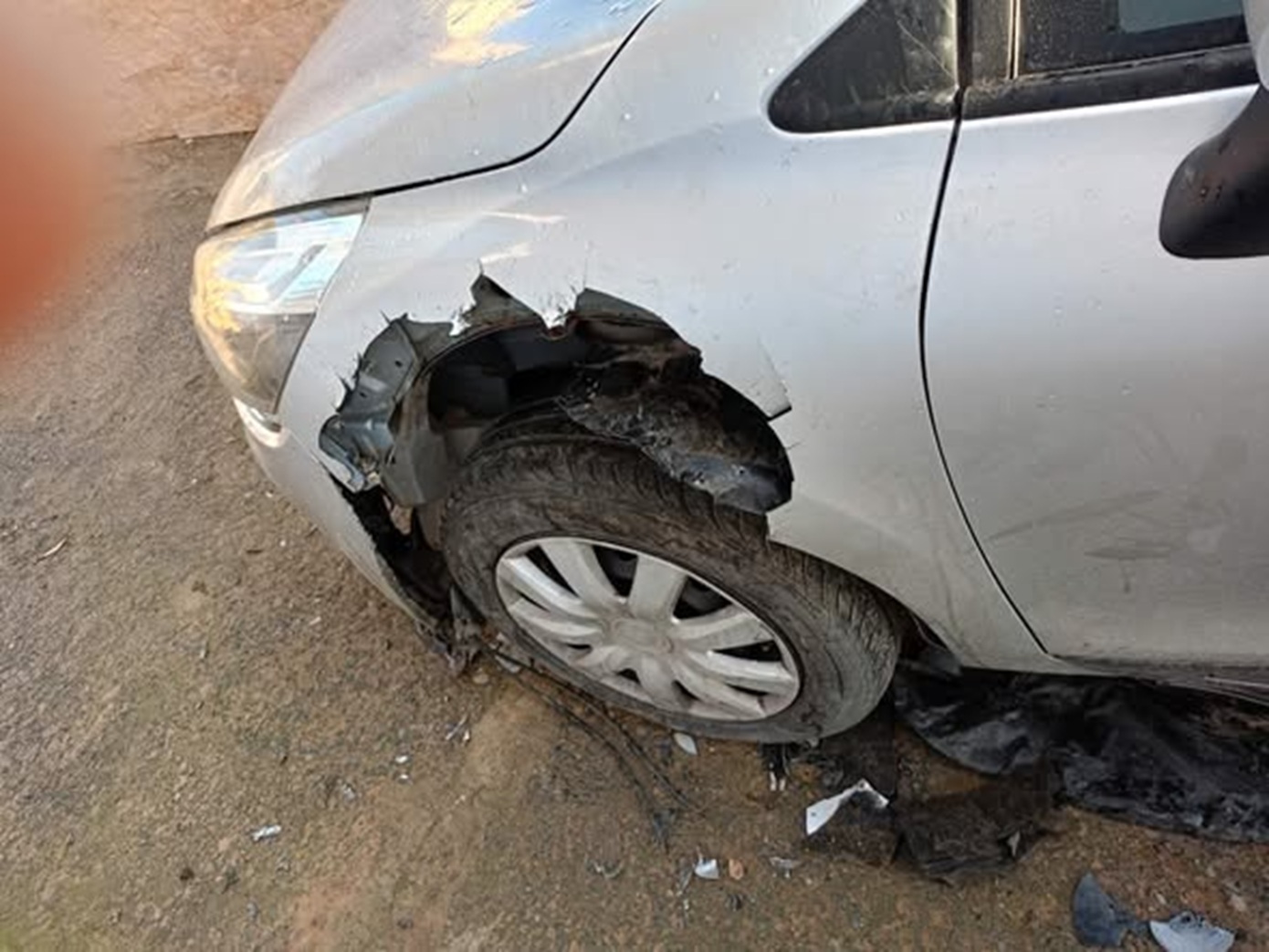 Κρήτη: Σκύλος επιτέθηκε σε αυτοκίνητο – «Έφαγε» τα φτερά και τα λάστιχα του οχήματος, δείτε φωτογραφίες