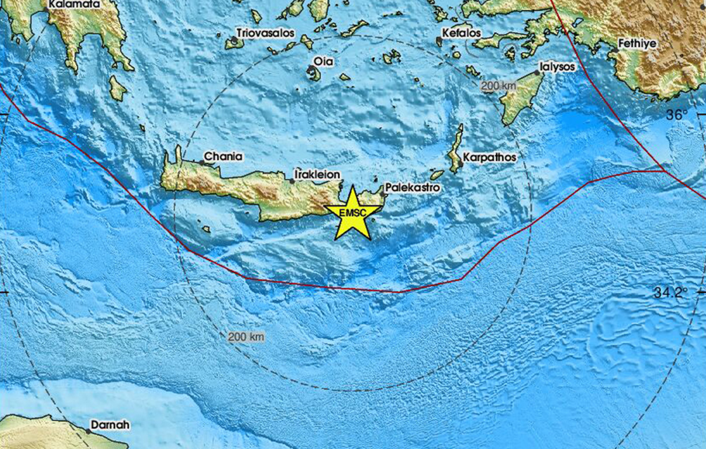 «Υπήρχε ένα alert για την περιοχή»: Αναστάτωσε την Κρήτη ο ισχυρός σεισμός 5,7 Ρίχτερ, τι λένε οι σεισμολόγοι