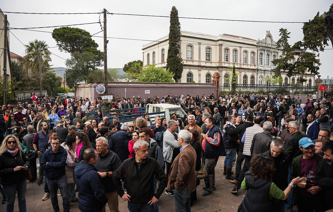 Συλλαλητήριο των κτηνοτρόφων στη Μυτιλήνη: Αύριο η συνάντηση με τον Σχοινά για την αντιμετώπιση της κατάστασης του αφθώδους πυρετού