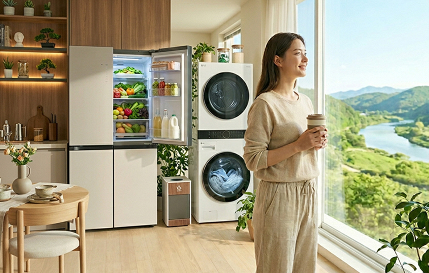 Ημέρα της Γης στο σπίτι: Πώς οι ενεργειακά αποδοτικές συσκευές της LG μειώνουν την κατανάλωση ενέργειας
