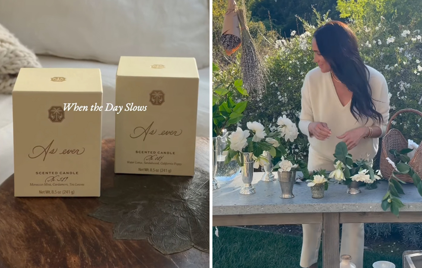 Η Μέγκαν Μαρκλ προκάλεσε την οργή του παλατιού με τα κεριά των 64 δολαρίων και τα ονόματα των παιδιών της, Άρτσι και Λιλιμπέτ