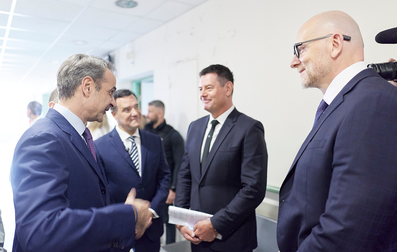 Ενημερωτικό σημείωμα για την παρουσία του Πρωθυπουργού Κυριάκου Μητσοτάκη στην εκδήλωση για την υπογραφή μνημονίου για την πλήρη ανακαίνιση του ΓΑΝΠ «Μεταξά», με χορηγία της Allwyn