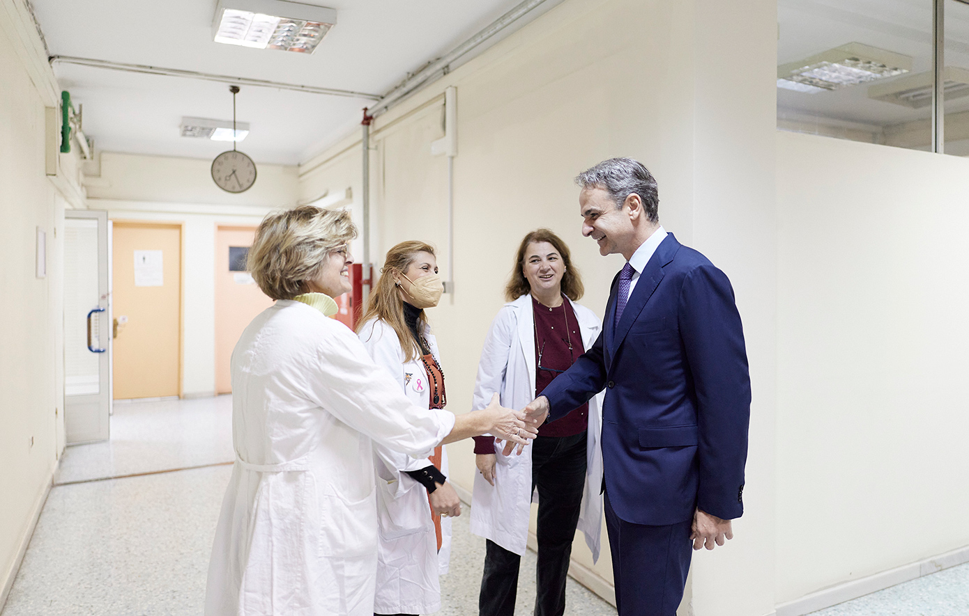 Ενημερωτικό σημείωμα για την παρουσία του Πρωθυπουργού Κυριάκου Μητσοτάκη στην εκδήλωση για την υπογραφή μνημονίου για την πλήρη ανακαίνιση του ΓΑΝΠ «Μεταξά», με χορηγία της Allwyn