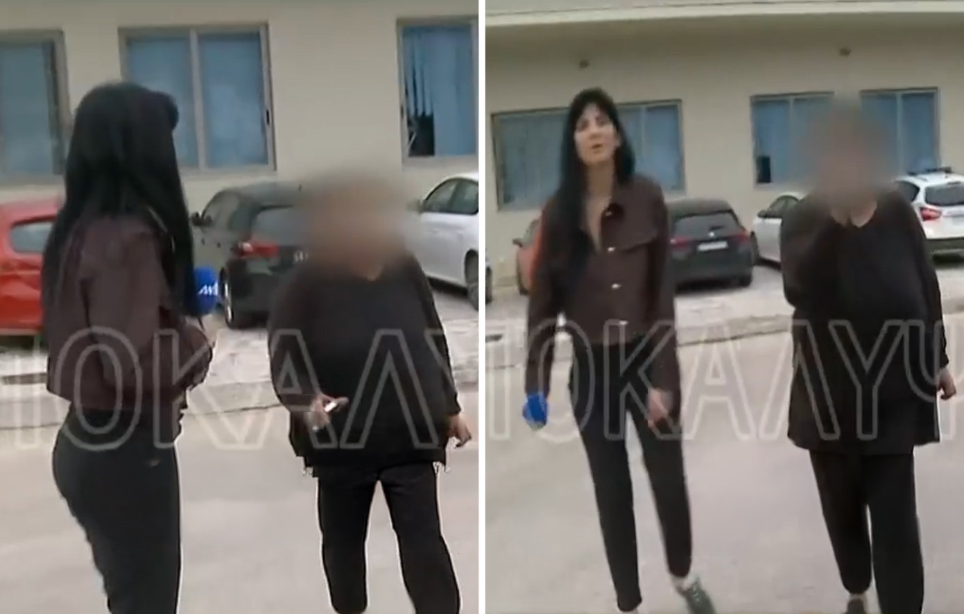 Η στιγμή που η μητέρα του 26χρονου αρσιβαρίστα επιτέθηκε στο συνεργείο της εκπομπής του Πέτρου Κουσουλού