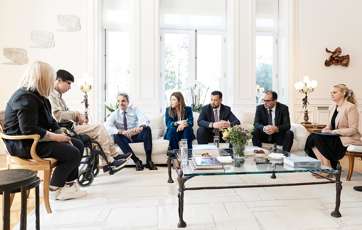 Συνάντηση με Παναγιώτη Παπαδόπουλο - Ειδικό Σχολείο Ηλιούπολης