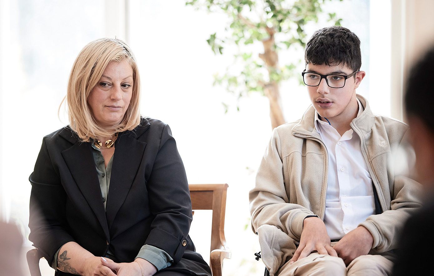 Συνάντηση με Παναγιώτη Παπαδόπουλο - Ειδικό Σχολείο Ηλιούπολης