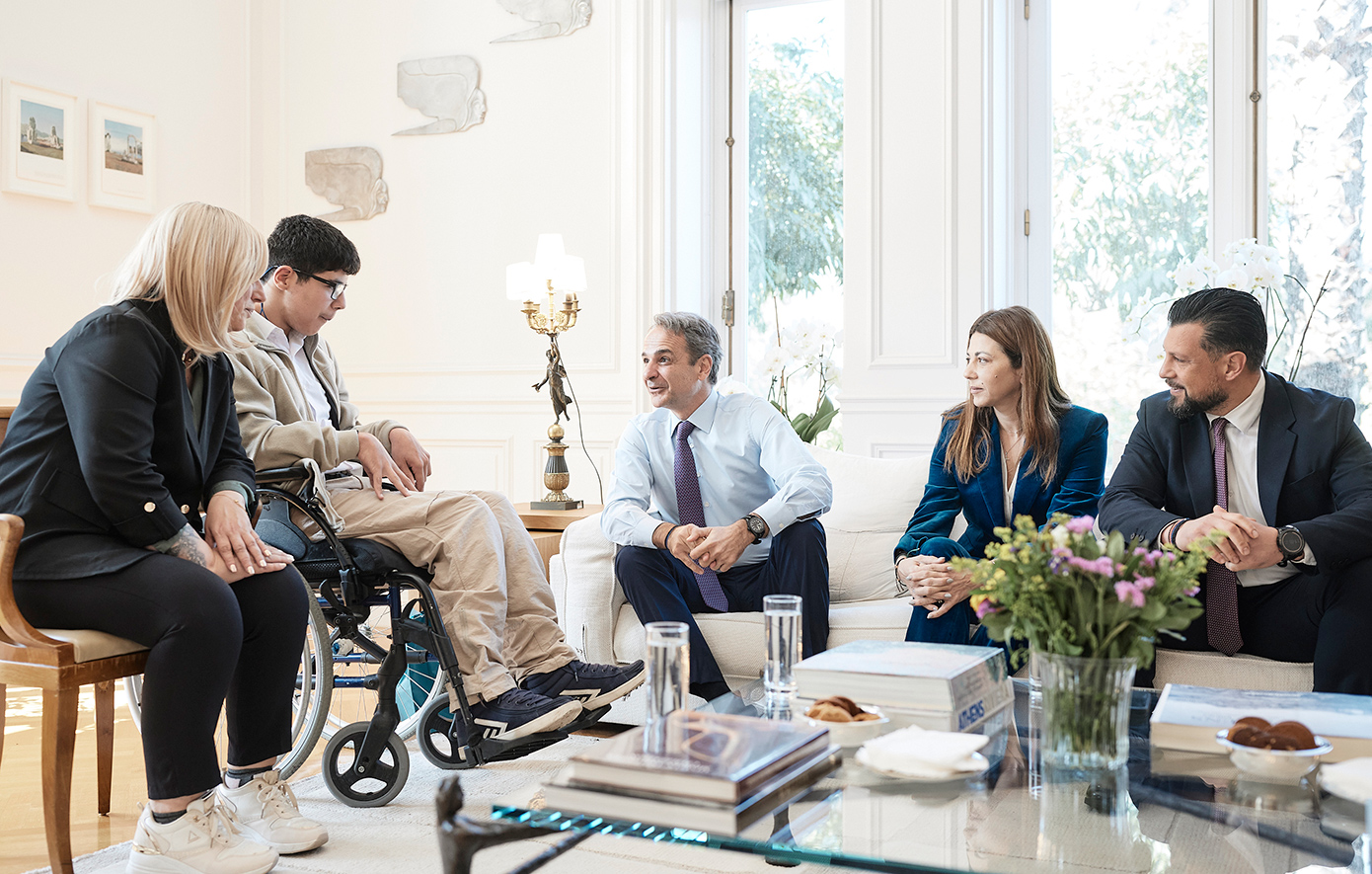 Συνάντηση με Παναγιώτη Παπαδόπουλο - Ειδικό Σχολείο Ηλιούπολης