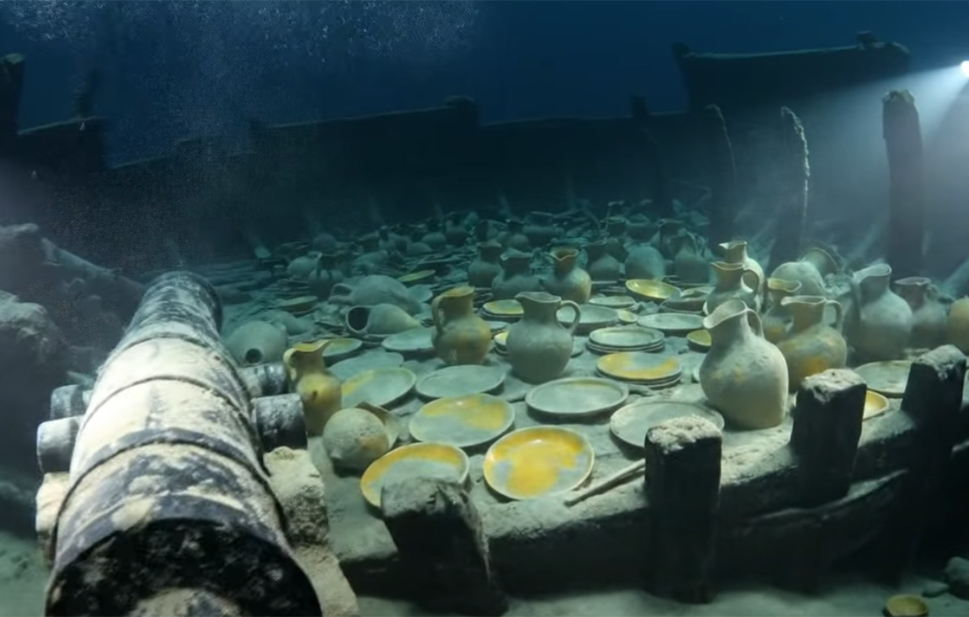 Ρομποτική τεχνολογία αποκαλύπτει ναυάγιο του 16ου αιώνα σε βάθος άνω των 2,4 χιλιομέτρων στη Μεσόγειο