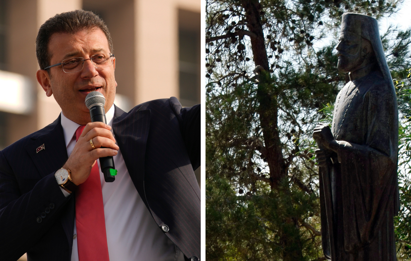 Τουρκία: Κατηγορούν τον Ιμάμογλου ότι παρήγγειλε άγαλμα για τον Μακάριο – Τι απαντά ο ίδιος