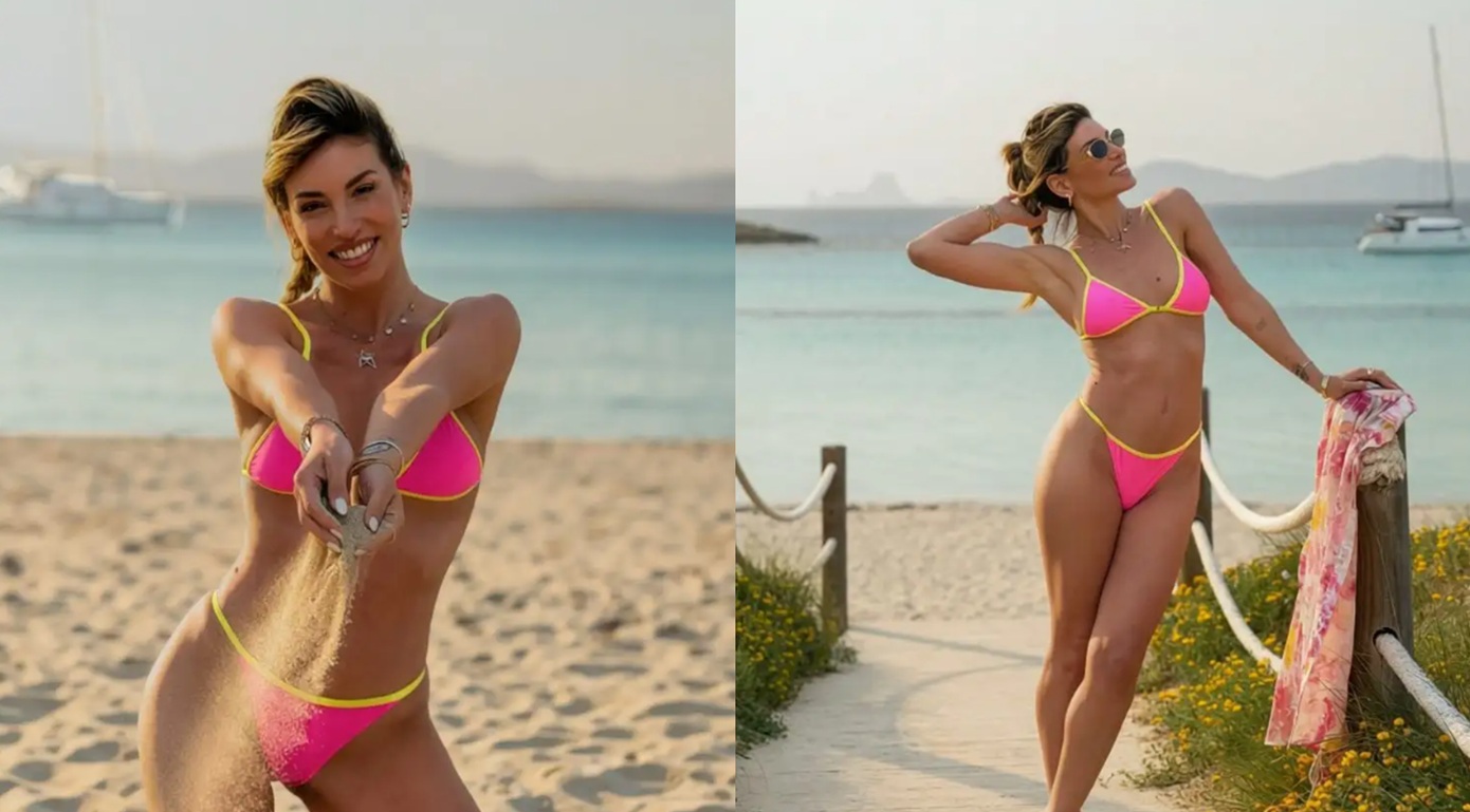 Αθηνά Οικονομάκου: Με πολύχρωμο μπικίνι στην Ισπανία &#8211; «Από τη Φορμεντέρα με αγάπη»