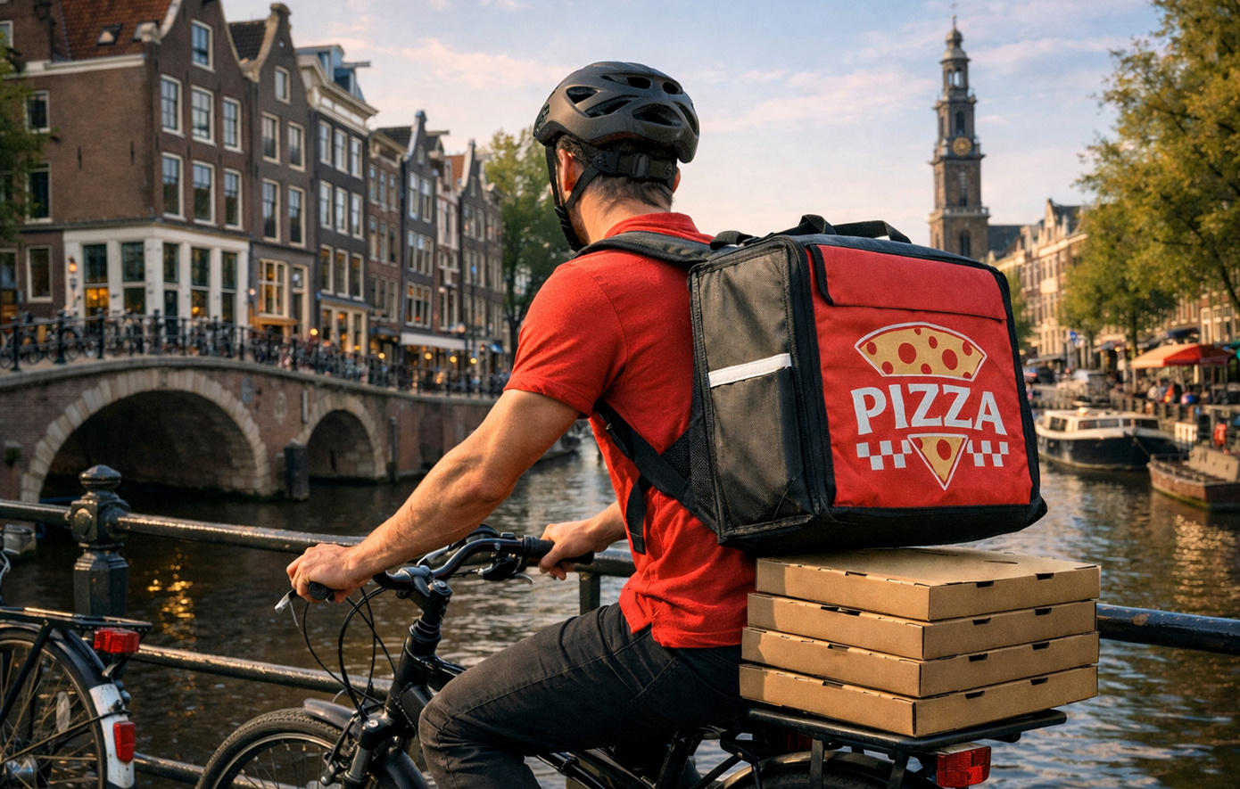Η νέα «γκανγκστερική» τάση στο Άμστερνταμ: Συμμορίες ανηλίκων ληστεύουν ντελιβεράδες μόνο για τις πίτσες