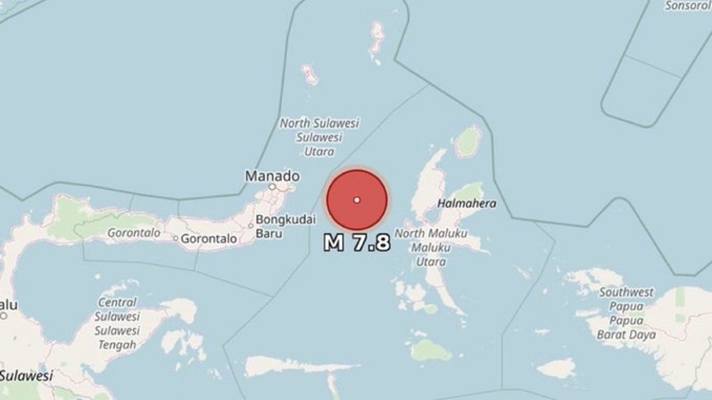 Ισχυρός σεισμός 7,8 Ρίχτερ στην Ινδονησία &#8211; Προειδοποίηση για τσουνάμι