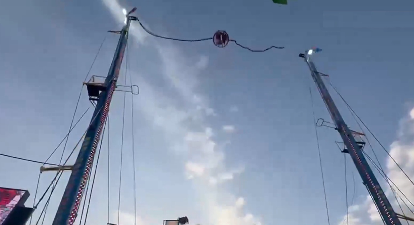 Τρομακτικό ατύχημα σε λούνα παρκ στη Σεβίλλη: Κόπηκε καλώδιο παιχνιδιού στον αέρα &#8211; Δείτε βίντεο