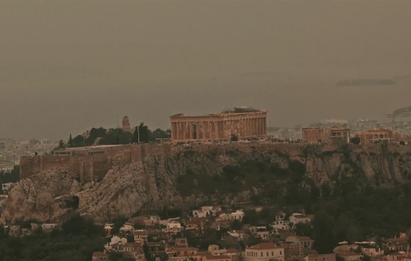 Σαρώνει η αφρικανική σκόνη &#8211; Αποπνικτική εικόνα στην Αθήνα