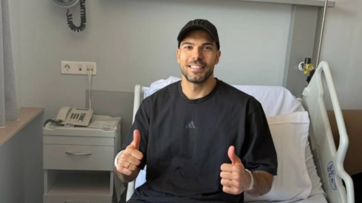 Σλούκας έπειτα την επιτυχημένη επέμβαση: «Ήδη μετράω αντίστροφα για επιστροφή»