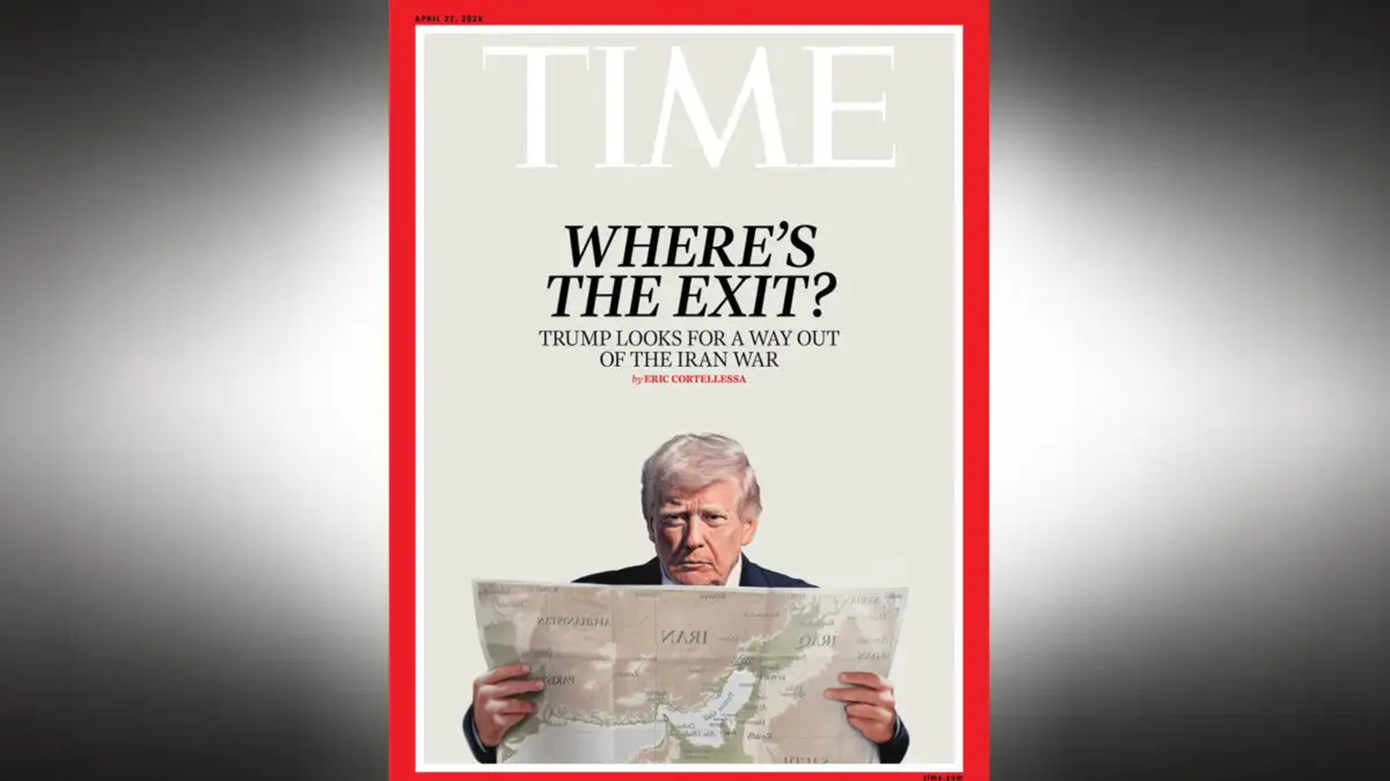 Ο πόλεμος του Τραμπ στο Ιράν στο εξώφυλλο του Time: «Πού είναι η έξοδος;»