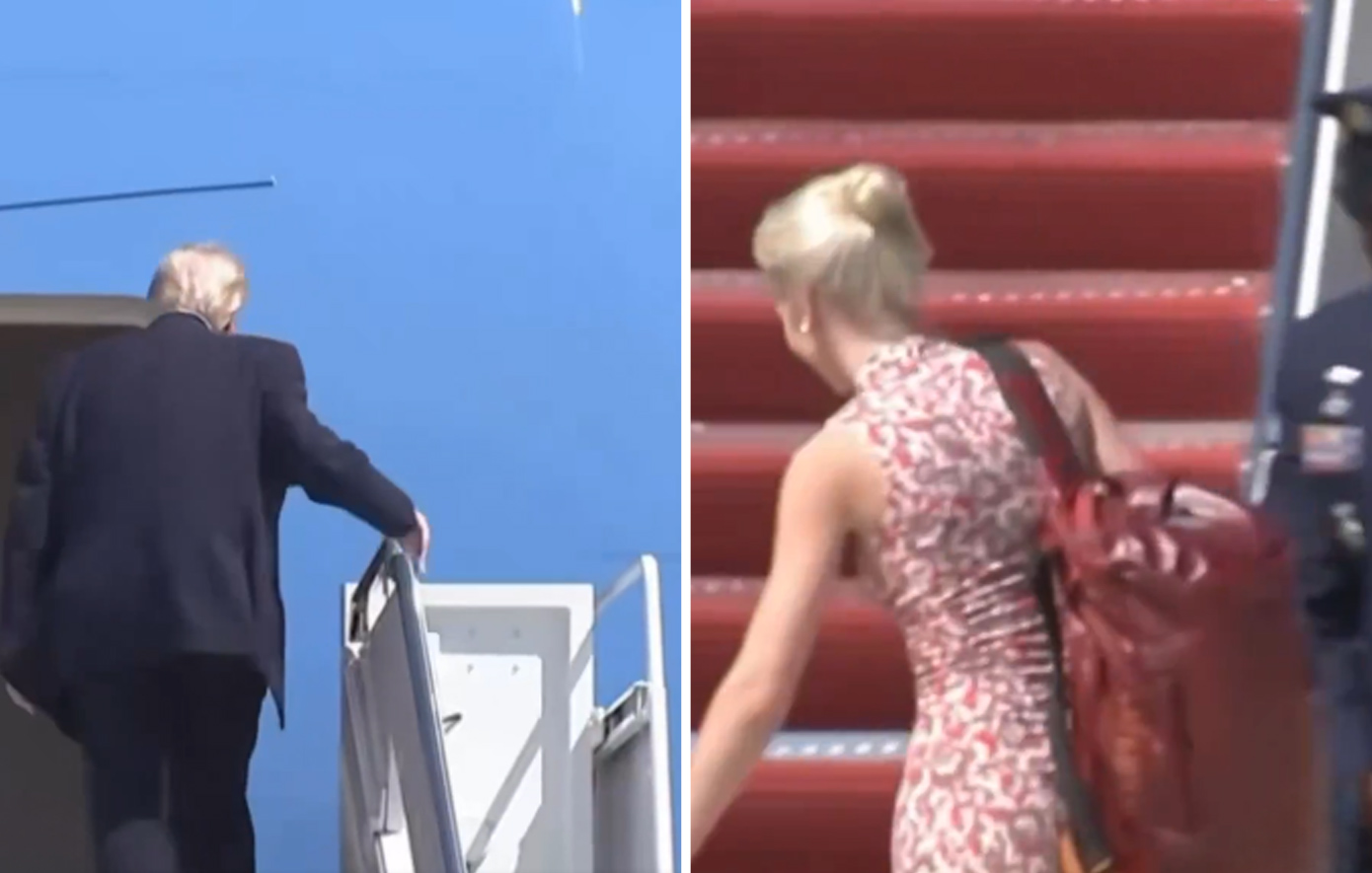 Η μυστηριώδης ξανθιά γυναίκα που είναι η σκιά του Ντόναλντ Τραμπ &#8211; Γιατί την αποκαλούν human printer