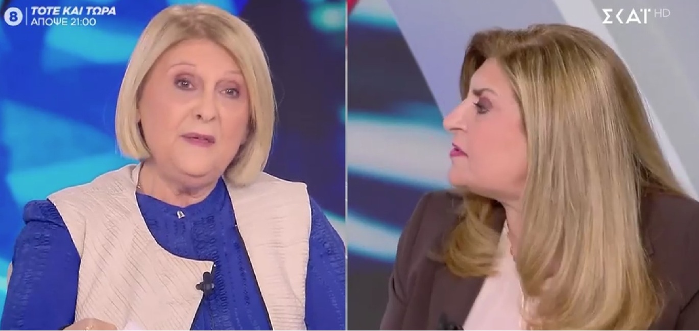 Βούλτεψη και Λιακούλη καυγάδισαν on air στον ΣΚΑΙ &#8211;  «Συμπεριφέρεστε λες και είστε η γειτόνισσα στο μπαλκόνι;»