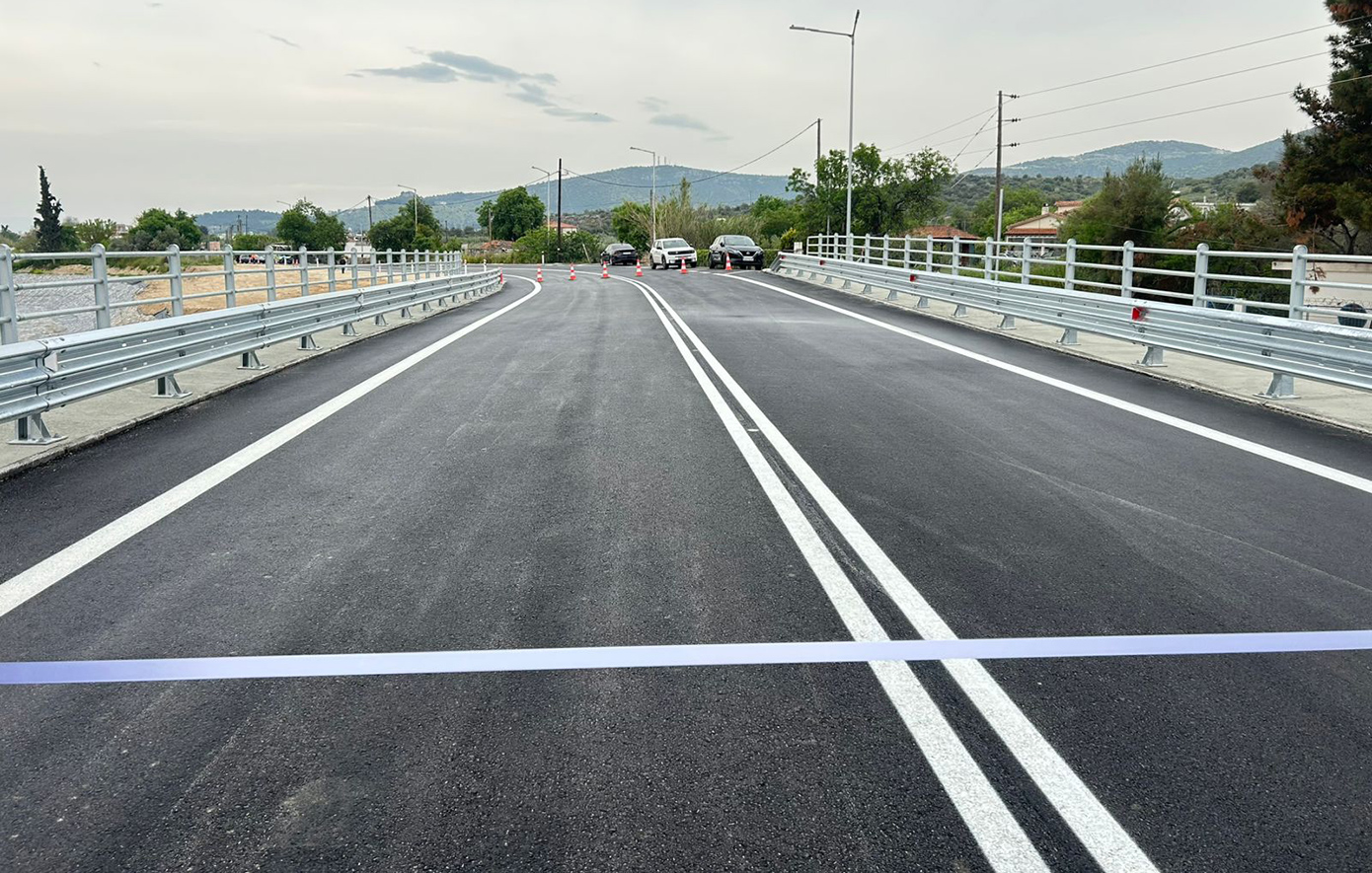 Χρίστος Δήμας: Με τη νέα γέφυρα στο Αλιγαρόρεμα κλείνουμε μια πληγή από τον «Daniel»